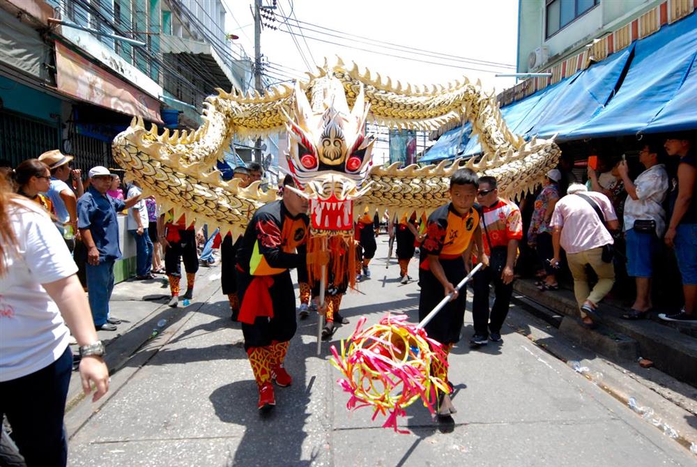 ภาพการแสดงมังกร 8
